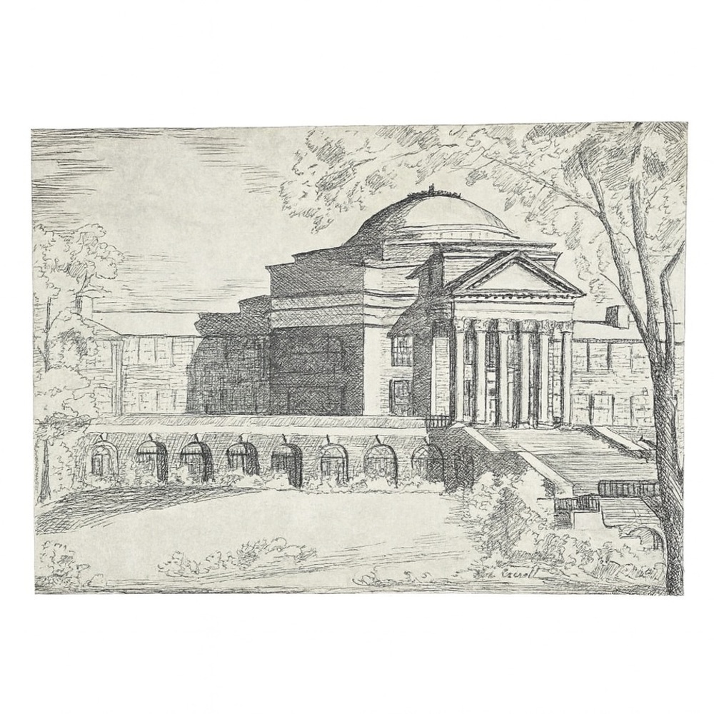 Black And White Sketch Artwork By Ruth Carroll